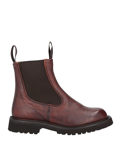 TRICKER'S Ankle boot Chocolate brown Deerskin