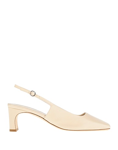 AEYDE Pump Ivory Leather