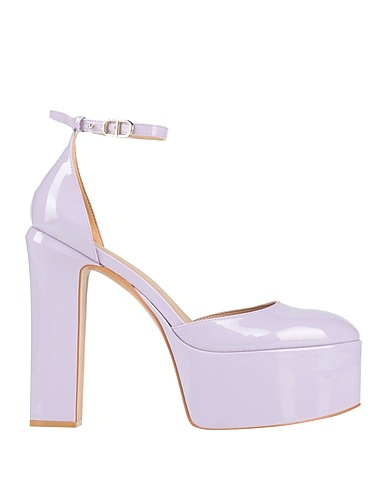 TWINSET Pumps Lila Andere Fasern