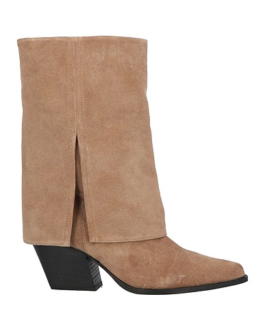 GISÉL MOIRÉ Boots Camel Leather