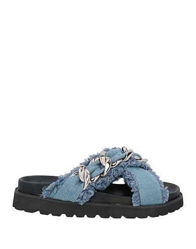 CULT Sandals Blue Textile fibres