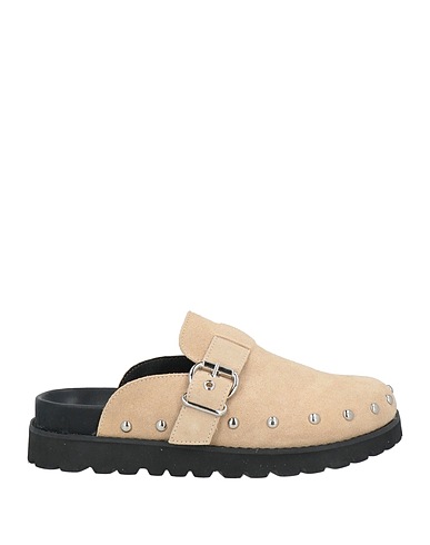 CULT Mules and clogs Beige Leather