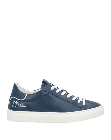 NEVVER Sneakers Navy blue Leather