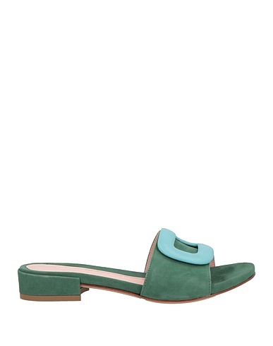 NORMA J.BAKER Sandals Green Leather
