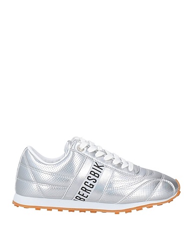 BIKKEMBERGS Sneakers Silver Leather