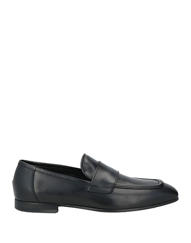 GIOVANNI CONTI Loafers Black Calfskin