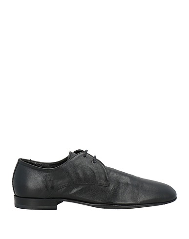 OFFICINE CREATIVE ITALIA Laced shoes Black Leather