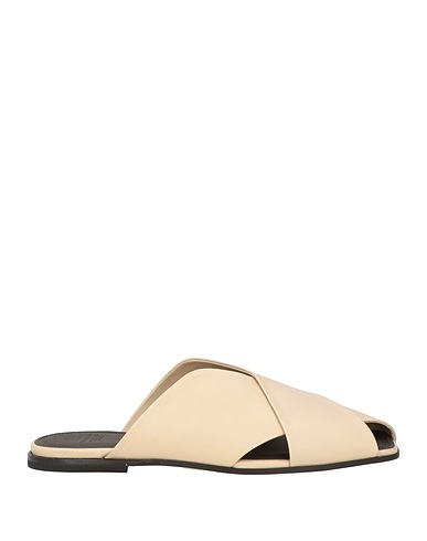 OFFICINE CREATIVE ITALIA Sandals Beige Leather