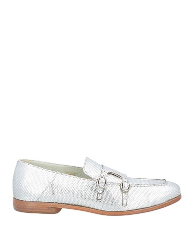 HUNDRED 100 Loafers Silver Leather