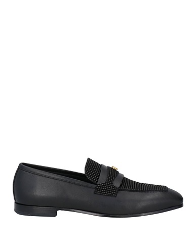 GIOVANNI CONTI Loafers Black Calfskin