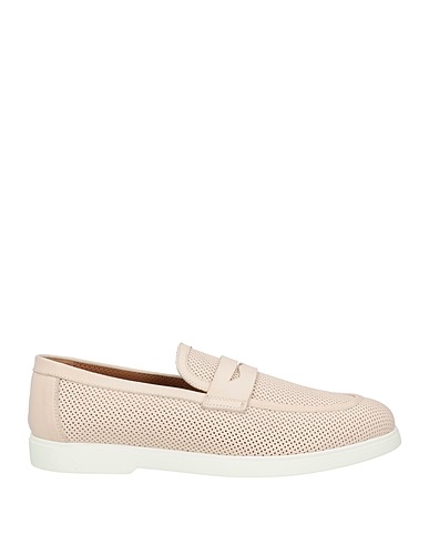 GIOVANNI CONTI Loafers Beige Calfskin