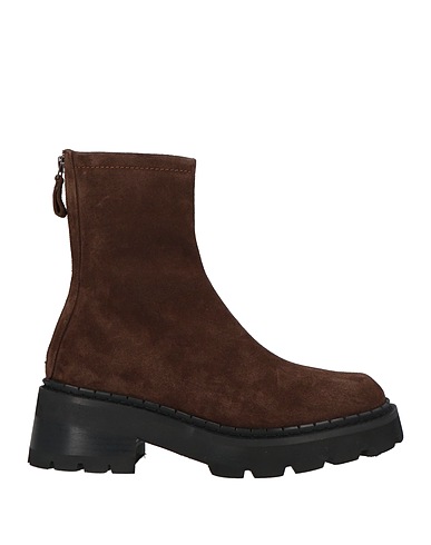 BY FAR Ankle boot Dark brown Leather