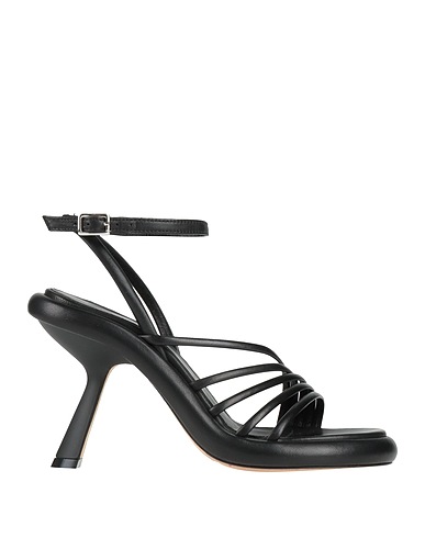 VIC MATIĒ Sandals Black Leather