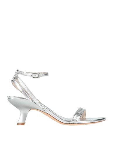 VIC MATIĒ Sandals Silver Leather