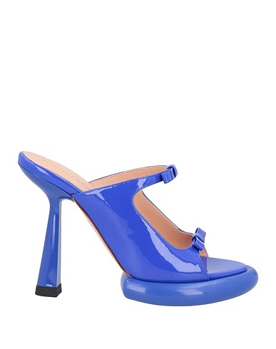 FRANCESCA BELLAVITA Sandals Purple Leather