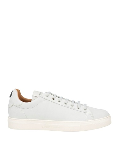 EMPORIO ARMANI Sneakers Light grey 100% Cow leather