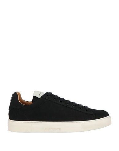 EMPORIO ARMANI Sneakers Nero 100% Pelle di bovino