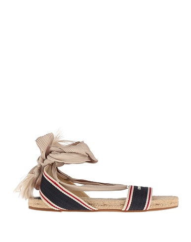 EMPORIO ARMANI Espadrilles Midnight blue Textile fibers