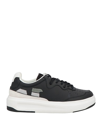 EMPORIO ARMANI Sneakers Black 100% Cow leather