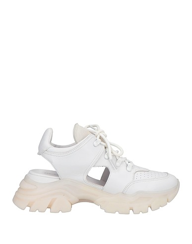 EMPORIO ARMANI Sneakers BIANCO 100% Cuir de bovin