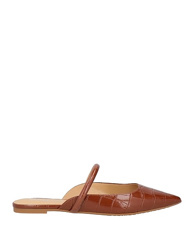 MICHAEL MICHAEL KORS Mules and clogs Brown Leather
