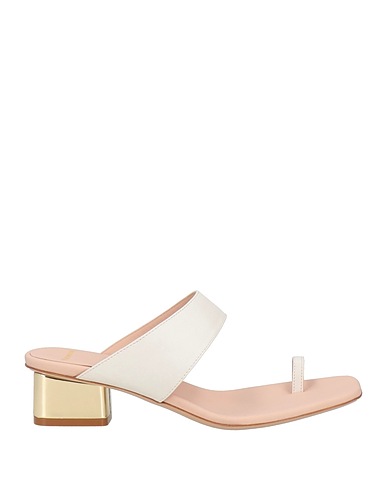 EMPORIO ARMANI Flip flops Off white Leather