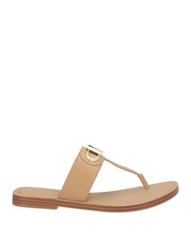 MICHAEL MICHAEL KORS Flip flops Camel 100% Cow leather