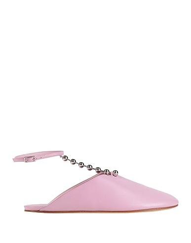 EMPORIO ARMANI Ballet flats Pink Leather