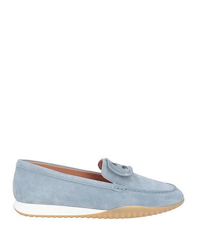 HOGAN Loafers Sky blue Leather