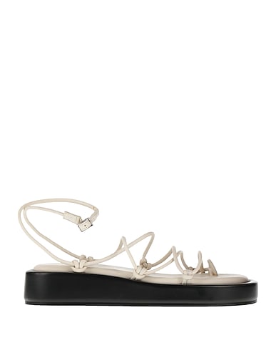 BOSS Sandals White Leather