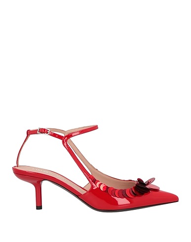 EMPORIO ARMANI Pump Red 100% Calfskin