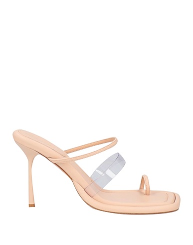 SPORTMAX Flip flops Blush Leather, Plastic
