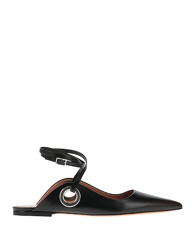 BOSS HUGO BOSS Ballet flats Black Leather