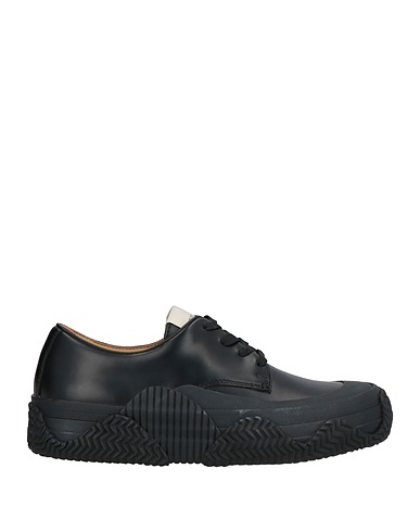EMPORIO ARMANI スニーカー ブラック 革（なめし加工）
