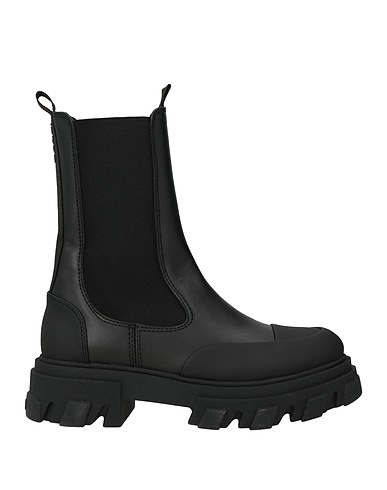GANNI Ankle boot Black Leather