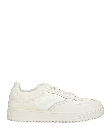 EMPORIO ARMANI Sneakers White Leather, Textile fibres, Other Fibres