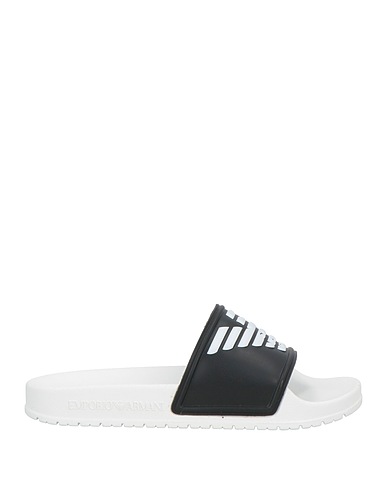 EMPORIO ARMANI Sandalen Schwarz Gummi