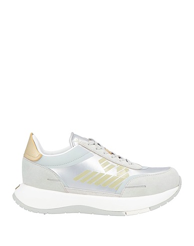 EMPORIO ARMANI Sneakers Light grey 100% Cow leather, Polyester