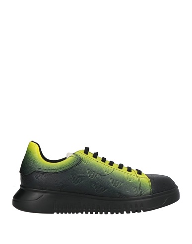EMPORIO ARMANI Sneakers Black Leather