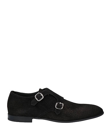 DOUCAL'S Loafers Black Leather
