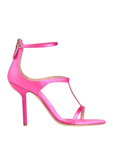 EMPORIO ARMANI Sandali Fucsia Fibre tessili