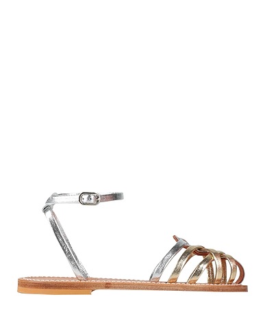 K.JACQUES ST. TROPEZ Sandali ARGENTO Pelle