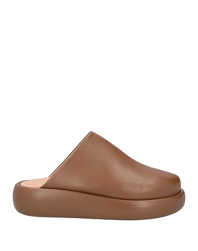ILIO SMERALDO Mules and clogs Brown Leather