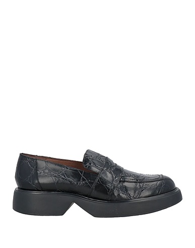 WONDERS Mokassins Schwarz Leder