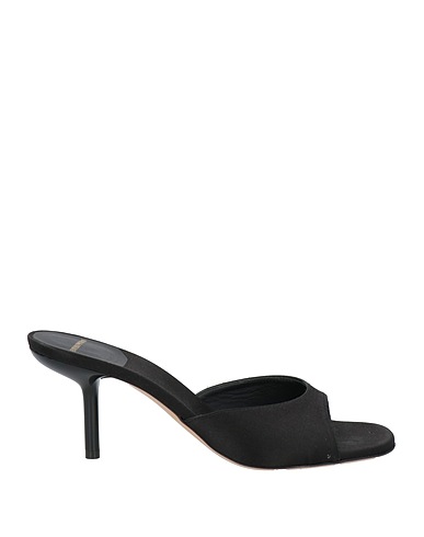 EMPORIO ARMANI Sandals Black Textile fibers