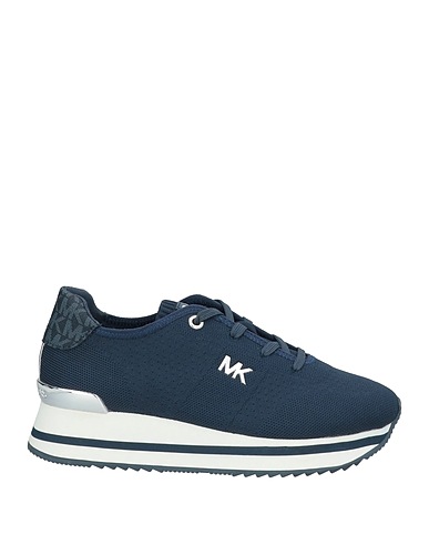 MICHAEL MICHAEL KORS Sneakers Navy blue 100% Polyester