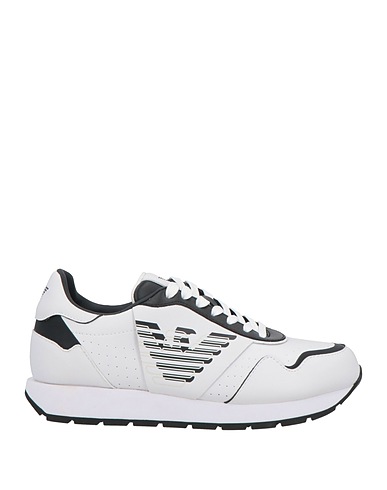 EMPORIO ARMANI Sneakers White Leather