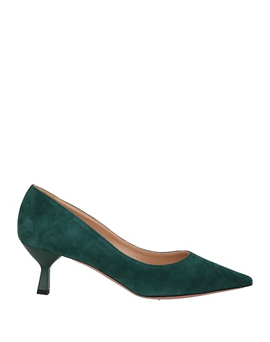 ERNESTO ESPOSITO Décolleté Verde scuro Pelle