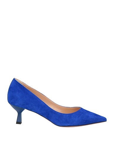 ERNESTO ESPOSITO Pump Bright blue Leather