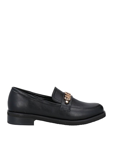 GAëLLE Paris Loafers Black Textile fibres
